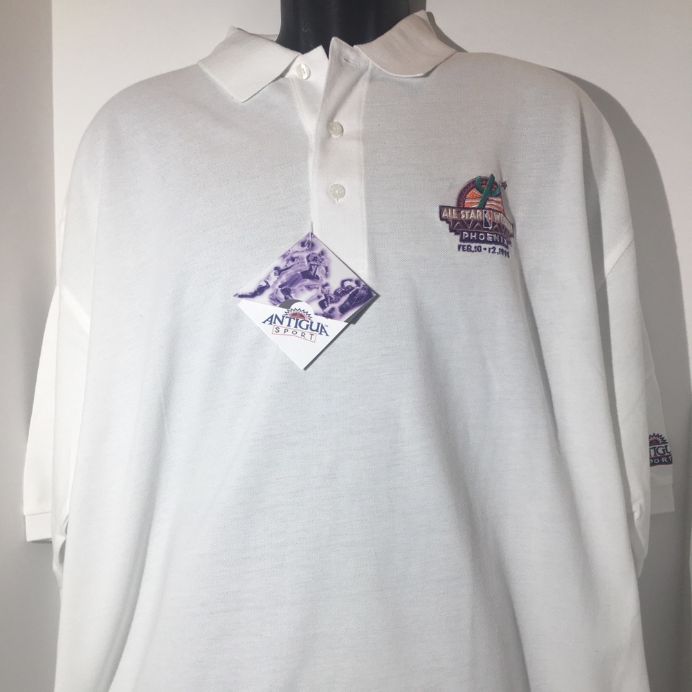 Vintage NWT 1995 Phoenix All‎ Star Weekend Polo XL